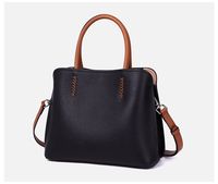 Sac à main pour femme, sac à main de créateur, style estival, sac fourre-tout décontracté, doublure en cuir véritable imperméable, fermeture éclair, bandoulière simple pour filles
