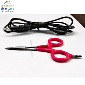 Pince hémostatique premium à pointe dorée, en acier inoxydable, légère, avec verrouillage, manche blanc, pour bijouterie, soudure et outil de précision - Product Image 6