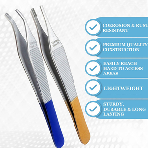 Pinces dentaires manuelles en acier inoxydable de qualité supérieure, usage professionnel, certifiées CE, poignée ergonomique, couleur et taille personnalisables - Product Image 6