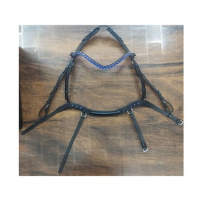 Haute qualité islandais anatomique Western bride confortable course de chevaux équitation Logo personnalisé en cuir fantaisie couture meilleur cheval - Product Image 2