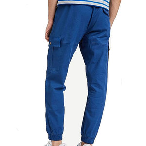 Custom 6 Pockets Jogger Sweat Pants 300gsm Men's Clothing Jogger Heavyweight Cargo Sweat Pants Casual Loose Cargo Trousers - Product Image 3