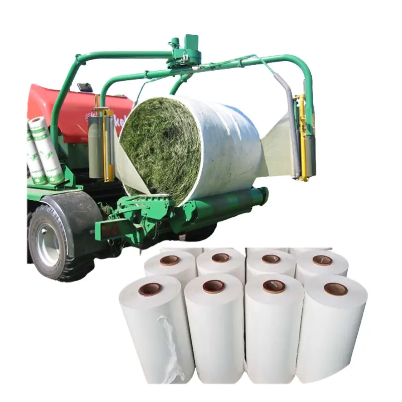 PE Polyethylene Silage Wrap Film 750mm Silage Film