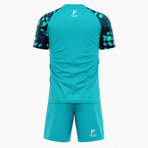 Ensemble de maillots de football personnalisés en sublimation intégrale, respirant et à séchage rapide, vêtements de sport pour hommes, adultes et jeunes - Product Image 2