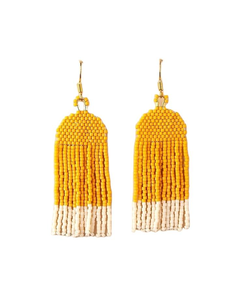 Pendientes de Cuentas con Diseño Nuevo, Ideales para Fiestas, Personalizables, Hechos a Mano por MD HANDICRAFTS - Product Image 1