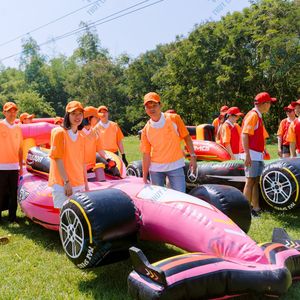 Coche de Carreras F1 Inflable para Team Building con Impresión UV, Bomba de Aire Eléctrica de Más de 12 pies, Estilo de Vida al Aire Libre, Vietnam, Thuy Linh - Product Image 4