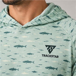 Custom <b>Fish</b> Print Long Sleeve Hooded Fishing <b>Shirt</b> Breathable Quick Dry UPF 50 Unisex Performance Fishing Hoodie - Product Image 5