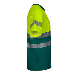 Custom High Visibility Reflective <b>Shirts</b> Bulk Breathable <b>Bird</b> Eye Mesh Safety Work Wear Construction Hi Vis Men Clothing - Product Image 6