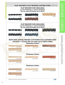 Cable de cuero plano-proveedor - Product Image 5