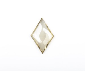 Diamant de laboratoire CVD synthétique de 3,65 carats, taille cabochon, forme cerf-volant, couleur champagne, pureté VS2, haute qualité, pour bijoux modernes, vente en gros directe usine - Product Image 2