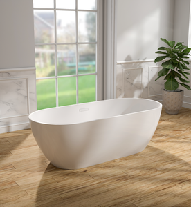 Baignoire en acrylique monobloc robuste, résistante aux fissures et profonde, pour une immersion luxueuse - Product Image 2