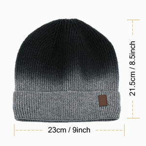 Gorro de Punto con Forro de Satén y Logotipo Personalizado para Hombre y Mujer, Gorro de Invierno en Tonos Tierra, Gorro con Forro de Seda, Gorro Cálido con Doble Tono - Product Image 5