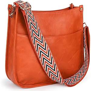 Viva Terry Vegan <b>Leather</b> Crossbody <b>Bag</b> Adjustable Strap Fashion Shoulder Purse - Product Image 1