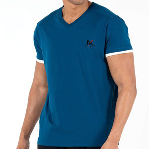 Mens V Neck T Shirts Premium Cotton Casual Short Sleeve Everyday Wear Cotton V Neck T Shirts For Men - Product Image 1