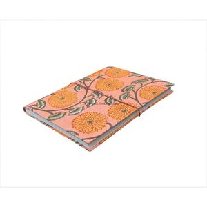 Beautiful Floral Print Cover With Handmade Paper Diary & <b>memo</b>-<b>pad</b> set for writing Journal for School, Travelling & Gifting Diary - Product Image 2