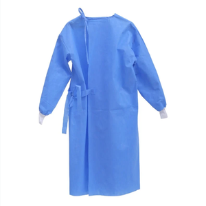 Blouse chirurgicale jetable AAMI Niveau 3, bleue, vêtements médicaux de protection, personnalisation OEM - Product Image 1