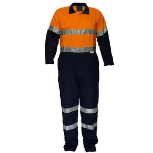 Uniforme de Trabajo de Seguridad Industrial de Alta Visibilidad BETTERGLOWAPPARELMFG Personalizado, Conjunto Unisex de Algodón Transpirable con Certificación CE - Product Image 2