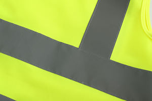 Chaleco de Seguridad Reflectante Personalizado para Hombre, de Alta Calidad, con Cinta Reflectante de Alta Visibilidad, Impermeable, de Poliéster, con Logotipo - Product Image 5