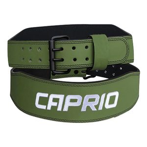 Ceinture de musculation carrée solide en cuir de vachette premium et alliage, double boucle, robuste, haute résistance, OEM ODM - Product Image 2