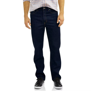 Jeans de Mezclilla de Algodón para Hombre, Corte Slim, Lavado Intenso, Nuevo Estilo, Personalizados OEM de Alta Calidad - Product Image 4
