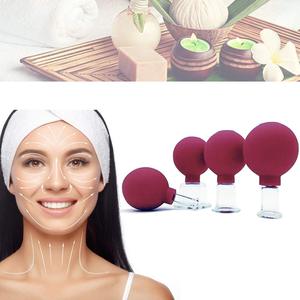 Kit de ventouses faciales personnalisables – Massage du visage par aspiration sous vide, ventouse faciale en silicone <span class=keywords><strong>anti</strong></span>-<span class=keywords><strong>cellulite</strong></span> pour les yeux et le visage - Product Image 5