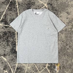 CarhartPocket Logo Badge Short-Sleeved Heavyweight Cotton Breathable Loose Fit <b>T</b>-<b>Shirt</b> - Product Image 5