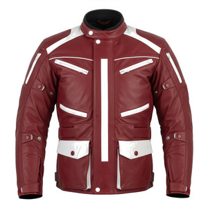 Chaqueta de cuero nueva para hombre, chaqueta de motociclista de cuero para hombre, chaqueta de motociclista nueva de alta calidad - Product Image 1