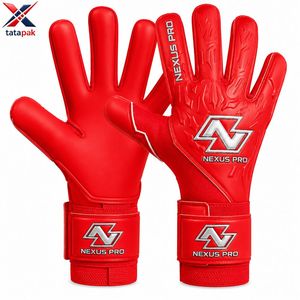 Gants de gardien de but de football Grand Champ, doigts entièrement couverts, matériau PU, antidérapants, respirants, imperméables, séchage rapide, unisexes, gants de sport - Product Image 4