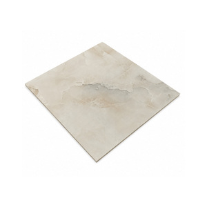 กระเบื้องปูพื้นพอร์ซเลน 60x60 ซม. สีขาวลายหินอ่อน ดีไซน์ทันสมัย กระเบื้องตกแต่งภายใน ผิวขัดเงา เนื้อสัมผัสเลียนแบบหิน - Product Image 1