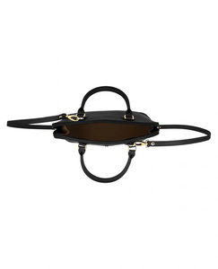 Sacs à bandoulière pour femmes 2026 de haute qualité en cuir véritable, entièrement noirs, avec fermetures éclair, souples et élégants, logo personnalisé, fabricant OEM en gros - Product Image 5