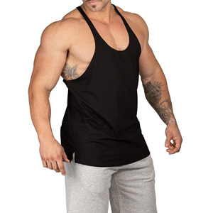 <b>Mens</b> OEM And ODM Stringer <b>Singlet</b> Lightweight Breathable Gym Workout Tank Top <b>for</b> Fitness Training Bodybuilding Sportswear - Product Image 3