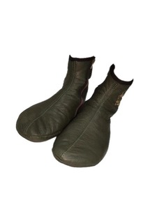 Calcetines de Invierno de Cuero Verde Azad de Alta Calidad, Calentadores de Pies Islámicos, Khuff Quff para Hombre, Calzado Cómodo de Cuero Genuino - Product Image 4