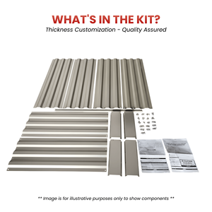 Bac à légumes surélevé en métal galvanisé pour extérieur, rectangulaire, GB003 - Product Image 3