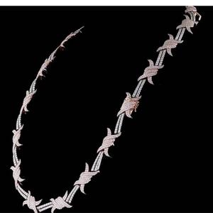 Collier chaîne tennis en argent sterling 925 sur mesure avec moissanite taille brillant, aspect diamant VVS, bijoux fins élégants - Product Image 4