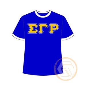 T-shirt en coton jersey respirant et à séchage rapide pour femmes de la sororité Sigma Gamma Rho – Vêtement grec de haute qualité pour l'été - Product Image 1