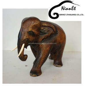 งานประติมากรรมไม้ลอยน้ำสไตล์ศิลปะพื้นบ้าน งานฝีมือจากไม้ - Product Image 2