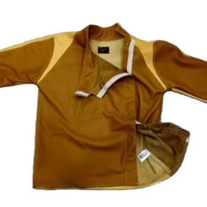 Chaqueta soldadora de seguridad industrial al mejor precio, cuero Partido de vaca con características anticorte y a prueba de agua de alta calidad - Product Image 6