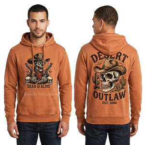 Sudadera con Capucha Azul con Estampado de Zombis, Sudadera de Forro Polar con Diseño Gráfico de Zona Muerta, Estilo Graffiti Personalizado - Product Image 4