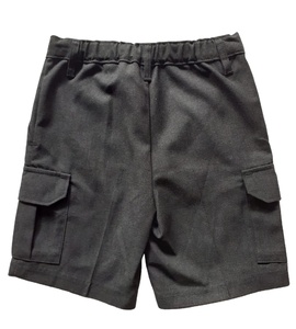 Pantalones cortos de uniforme escolar para niños con logotipo personalizado, ajuste estándar con bolsillos, poliéster al por mayor para uso en verano e invierno para niños - Product Image 2