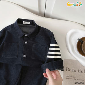 เสื้อผ้าเด็กผู้ชายคุณภาพดี สไตล์ลำลองแนวสปอร์ต สำหรับฤดูใบไม้ร่วง ชุดเด็กผู้ชาย เสื้อผ้าเด็กขายส่ง เสื้อผ้าเด็กวัยหัดเดิน - Product Image 6