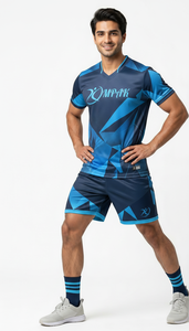 Wholesale Custom Khaki <b>Paint</b> Splatter Volleyball Shirt And Shorts <b>Set</b> OEM Lightweight Team Uniform Sublimation Activewear - Product Image 5