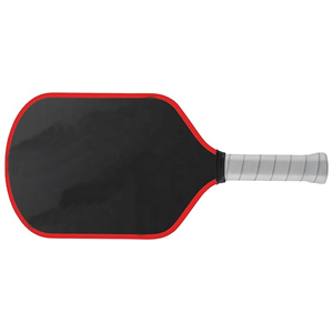 Raqueta de Pádel Profesional de Fibra de Carbono y Cuero, Raqueta de Tenis de Nailon Ligera y Ecológica con Forma de Lágrima, Directo de Pakistán - Product Image 2