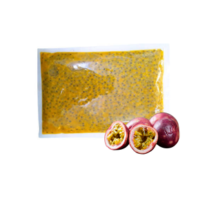 Factory In Vietnam Best Selling Low Price Delicious IQF Frozen Passion Fruit Seedless Packed in <b>2kg</b> Bag - Product Image 1