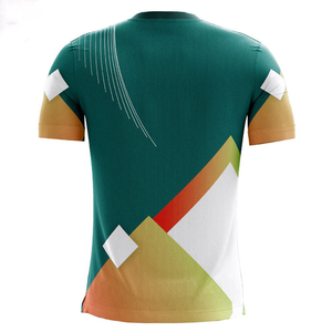 Maillot de football pour hommes, vêtements de sport, tissu interlock de haute qualité, absorbant la transpiration, maillot de football pour hommes USA Europe, ensemble d'entraînement - Product Image 6