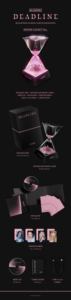 BLACK PINK - 3rd MINI ALBUM [DEADLINE] <b>MOOD</b> <b>LIGHT</b> Ver. Official Kpop Korea Album CD - Product Image 6