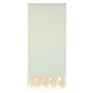 Lots de serviettes de bain et de plage personnalisées en gros – Coton turc de luxe, grande taille, rayées, sans sable, avec broderie de logo personnalisée - Product Image 1