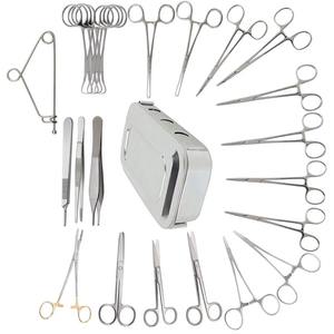 Kit d'instruments chirurgicaux pour stérilisation vétérinaire, ensemble d'instruments orthopédiques vétérinaires, 23 pièces, produits de bonne qualité, CE Narham - Product Image 2