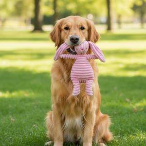 Yommy-PeluZoo 28*20CM Jouet pour chien, jouet interactif en fourrure pour amis à quatre pattes, doux et anti-morsure pour jouer et mâcher - Product Image 2