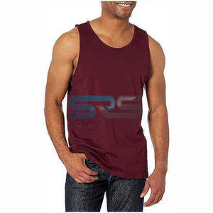 เสื้อกล้ามฟิตเนสผู้ชายไซส์ใหญ่ ระบายอากาศได้ดี พิมพ์ลายโลโก้ตามสั่ง แห้งเร็ว คุณภาพสูง - Product Image 5