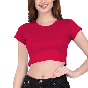 บริการ OEM เสื้อครอปท็อปผู้หญิง ป้องกันแสงแดด UPF 50+ ระบายความชื้นได้ดี เนื้อผ้านุ่มผสมผสาน น้ำหนักเบา เป็นมิตรต่อสิ่งแวดล้อม - Product Image 5