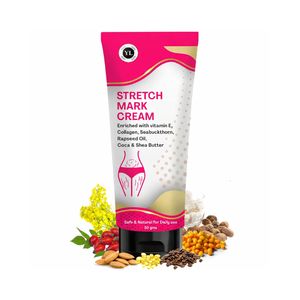 Crema de Masaje Anti-Estrías de Marca Privada para Uso Corporal Durante el Embarazo, Reduce las Estrías, Mantiene la Elasticidad, OEM/ODM - Product Image 1